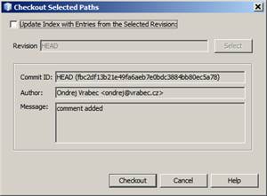 Checkout Selected Paths