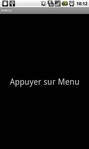 appli menu